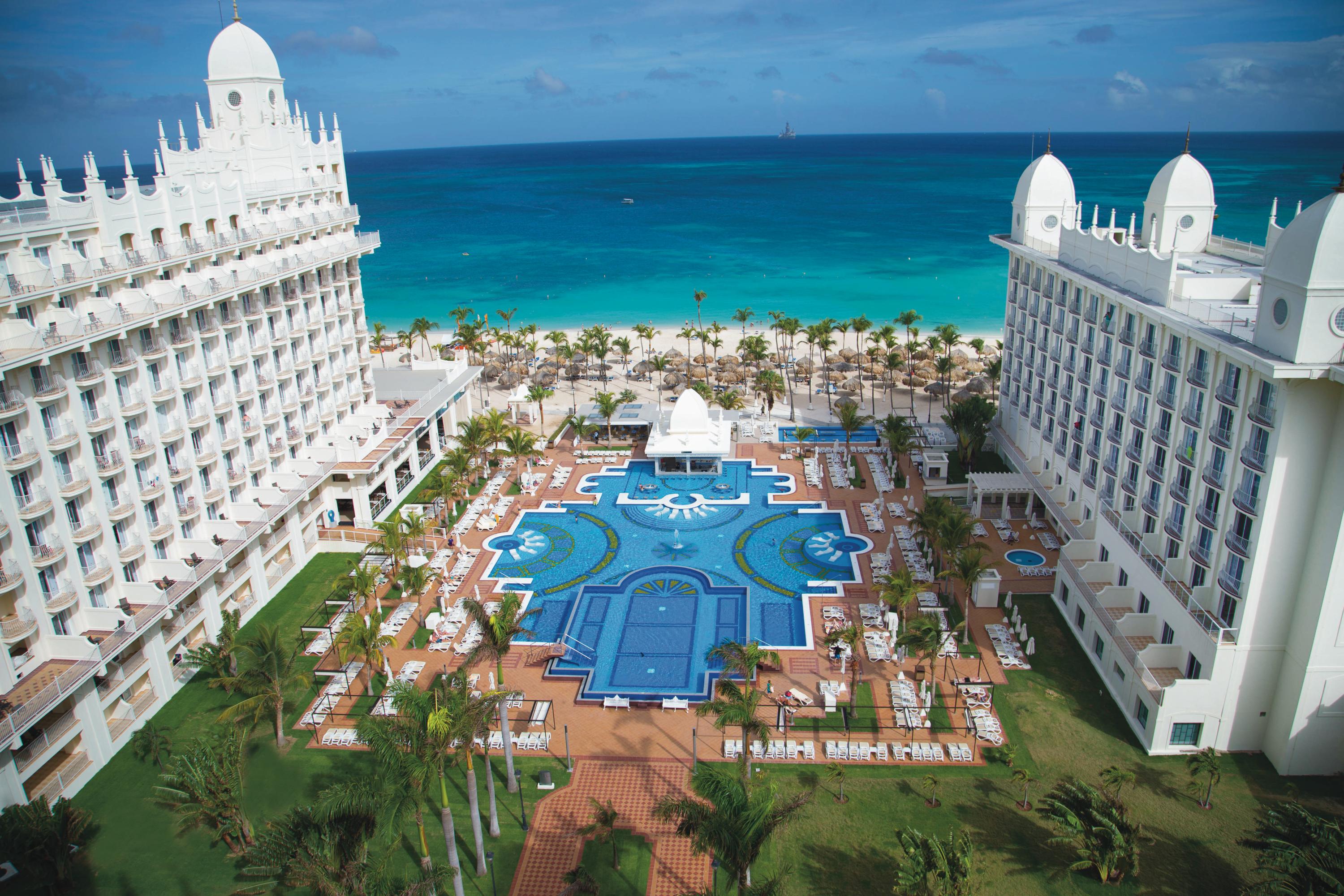 RIU Palace Aruba Aerial View